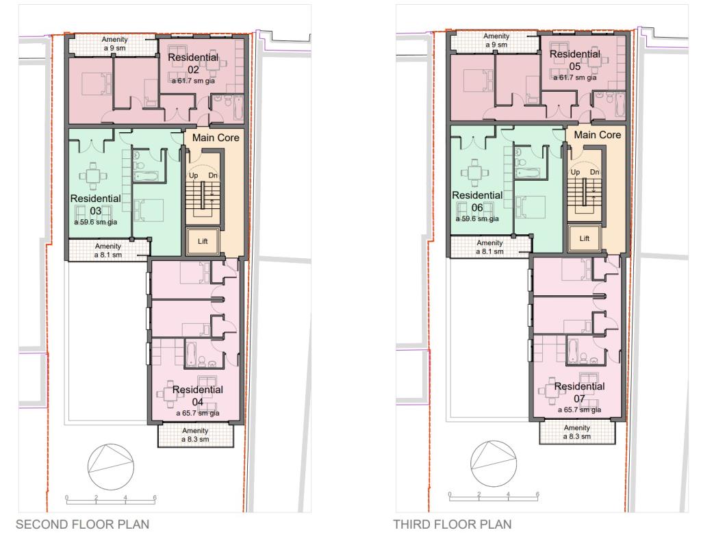 Lot: 9 - MIXED USE FREEHOLD REDEVELOPMENT OPPORTUNITY WITH PLANNING APPROVAL - Approved plans for redevelopment scheme part 1