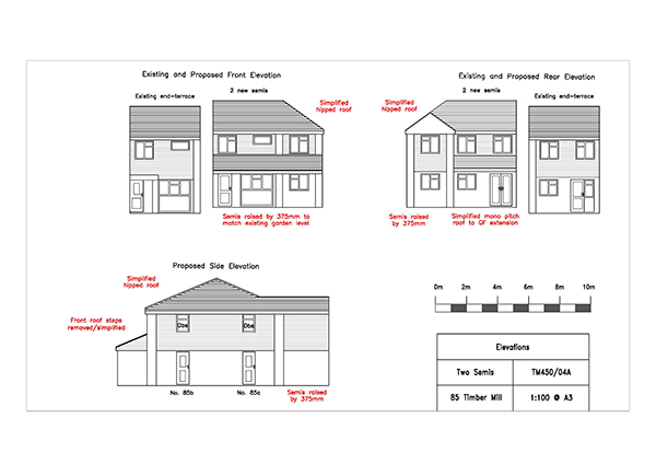 Lot: 127 - LAND WITH PLANNING FOR TWO 2/3 SEMI-DETACHED HOUSES -