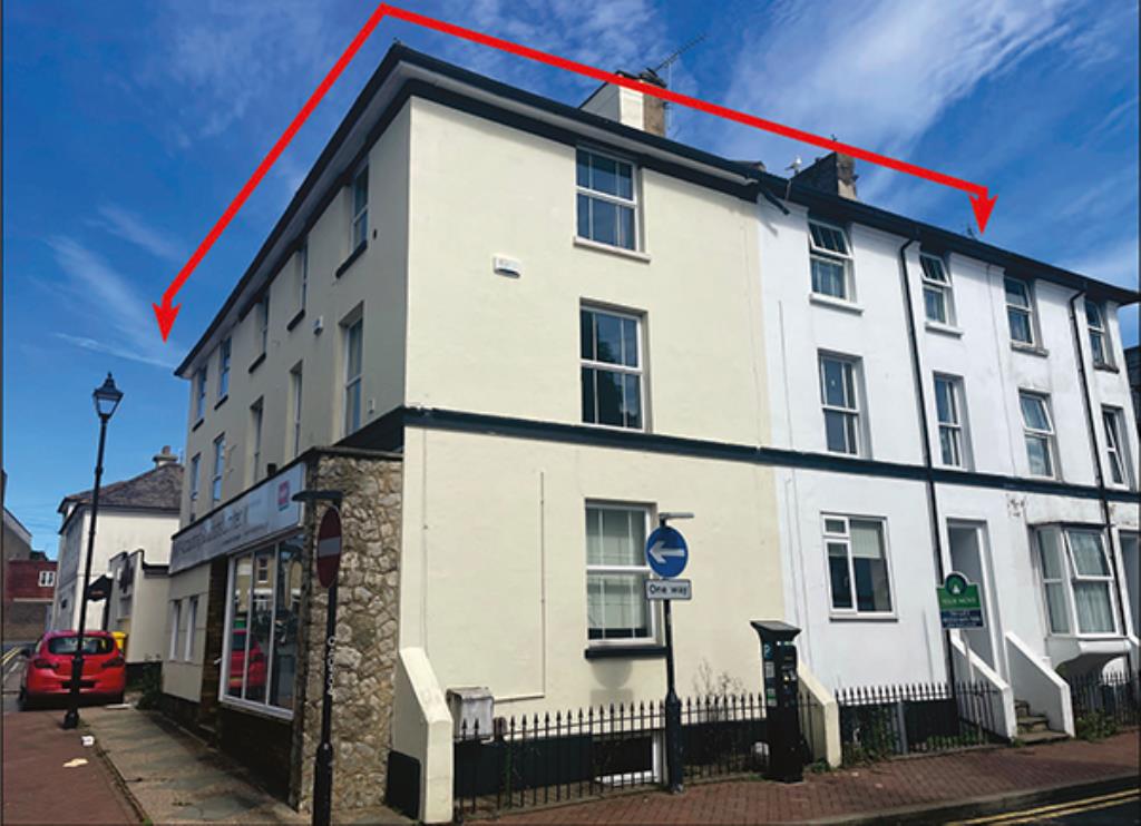 Lot: 121 - TOWN CENTRE CONVERSION PROJECT - elevation on corner of Norwood and Queen Streets