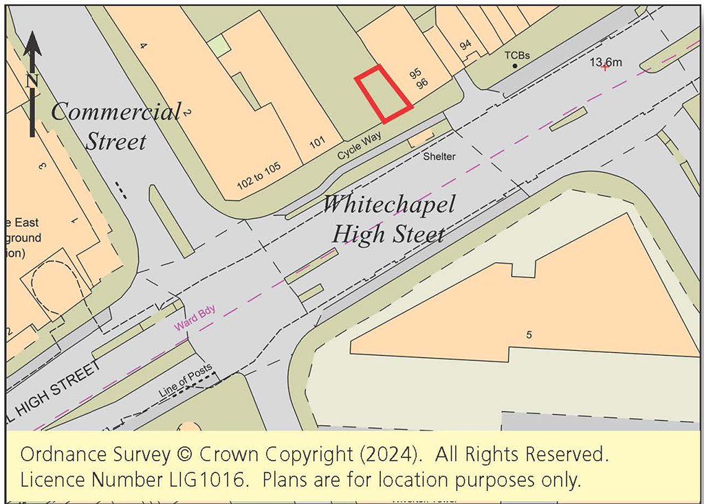 Lot: 34 - VALUABLE LAND SITE IN PRIME LONDON LOCATION WITH POTENTIAL -