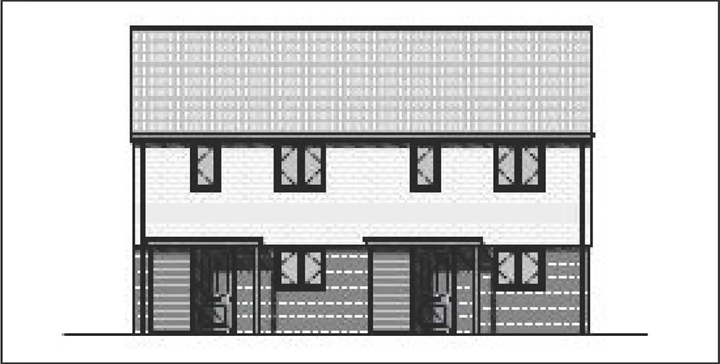 Lot: 104 - DEVELOPMENT SITE WITH CONSENT FOR A PAIR OF SEMI-DETACHED HOUSES -