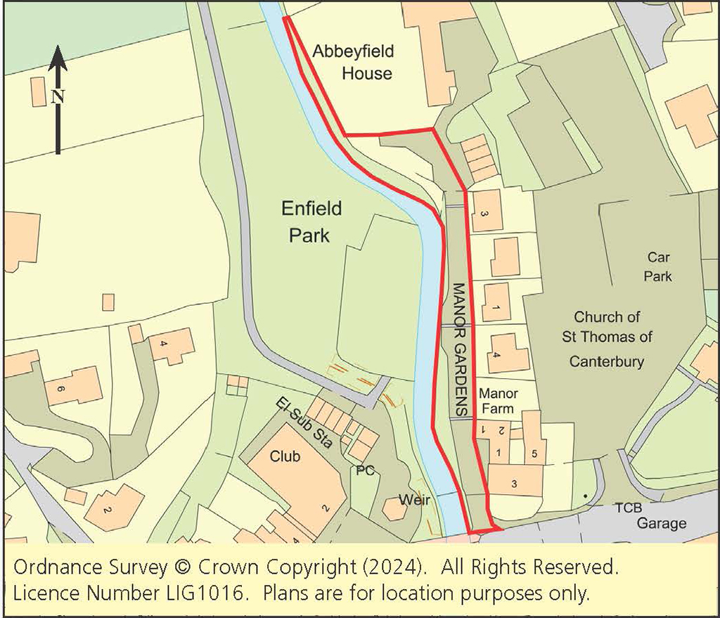 Lot: 146 - LAND AND PRIVATE ROAD FRONTING THE RIVER CAMEL -