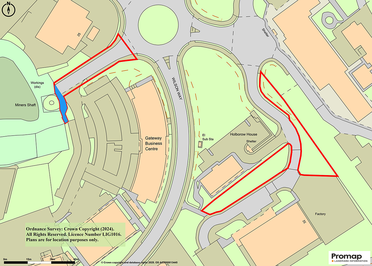 Lot: 132 - FREEHOLD LAND AND ROADWAYS -
