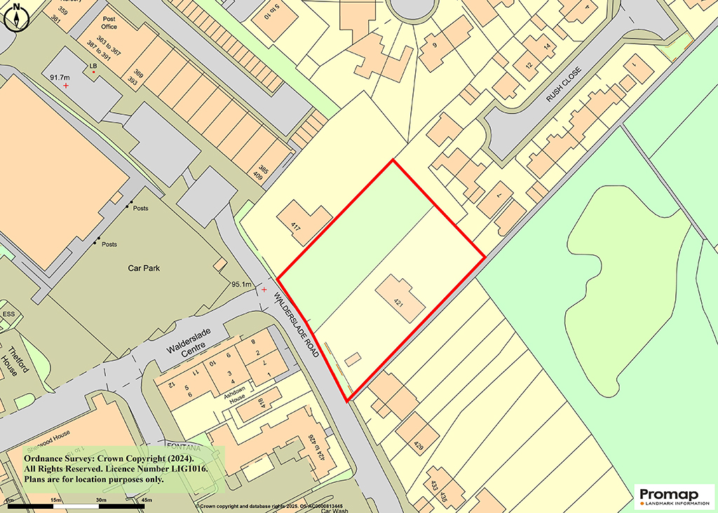 Lot: 70 - PLANNING FOR DEVELOPMENT OF 36 FLATS AND LAPSED PLANNING FOR CARE HOME -