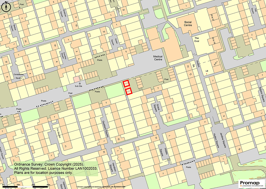 Lot: 5 - FOUR FREEHOLD GARAGES IN A LARGER BLOCK -