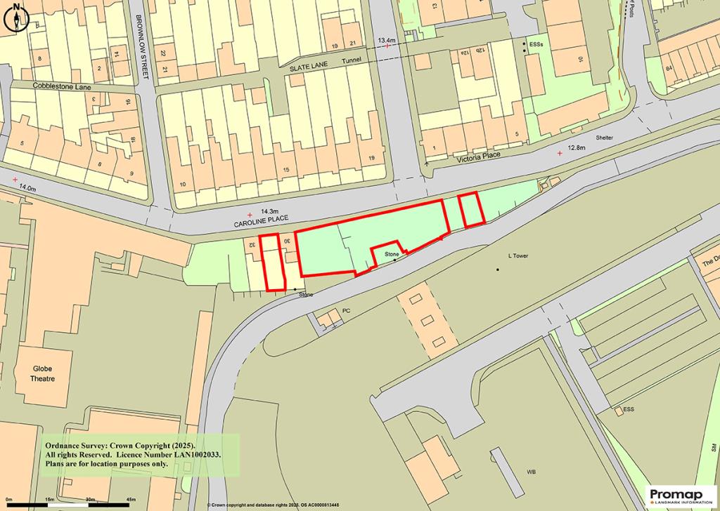 Lot: 50 - FREEHOLD PARCELS OF LAND - Location Plan