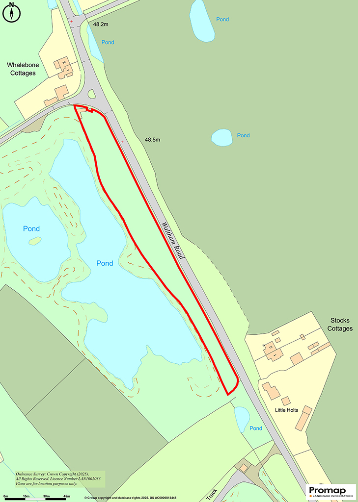 Lot: 89 - PARCEL OF LAND FRONTING WALTHAM ROAD -