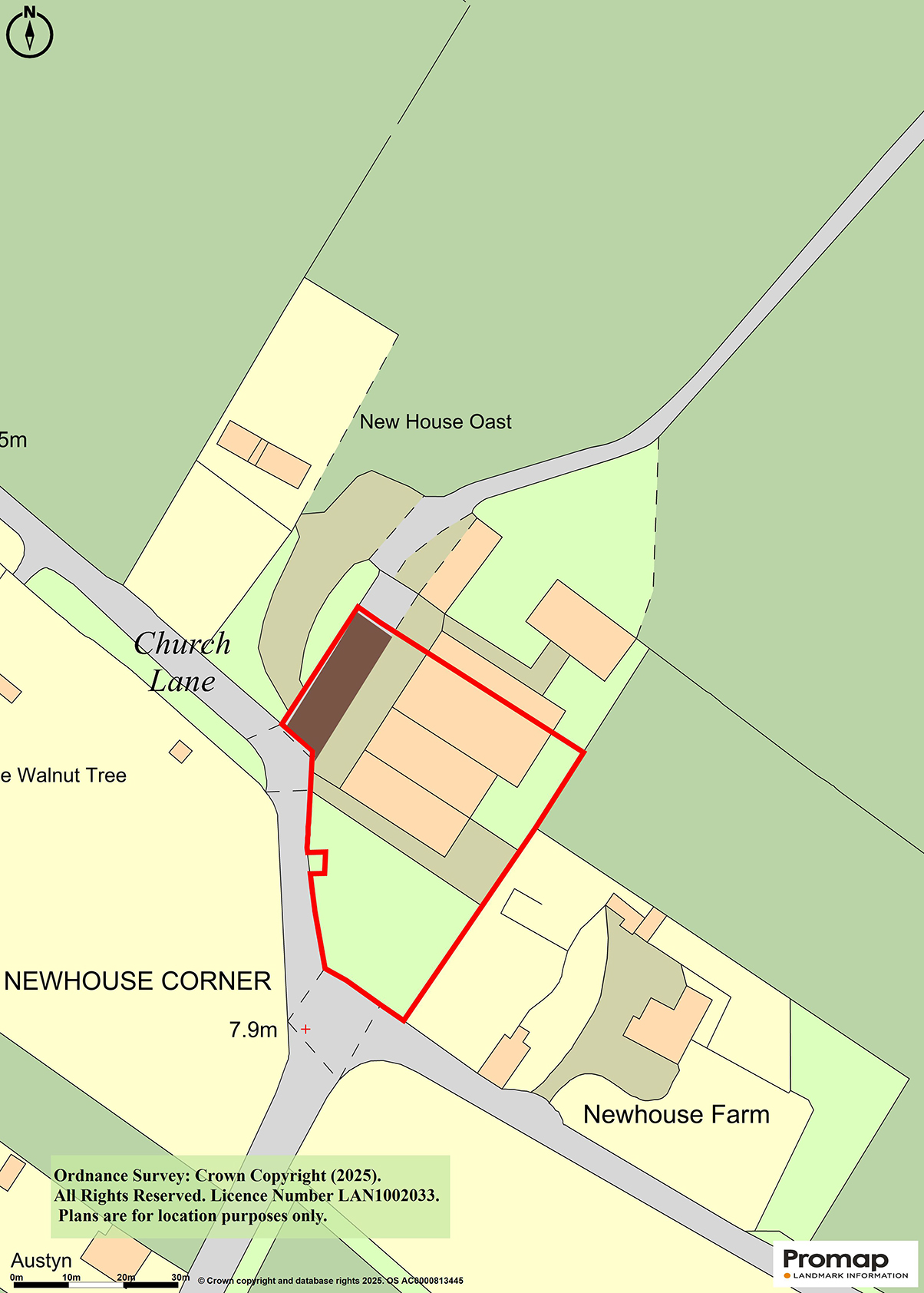 Lot: 48 - LAND WITH PLANNING FOR TWO DETACHED DWELLINGS - 