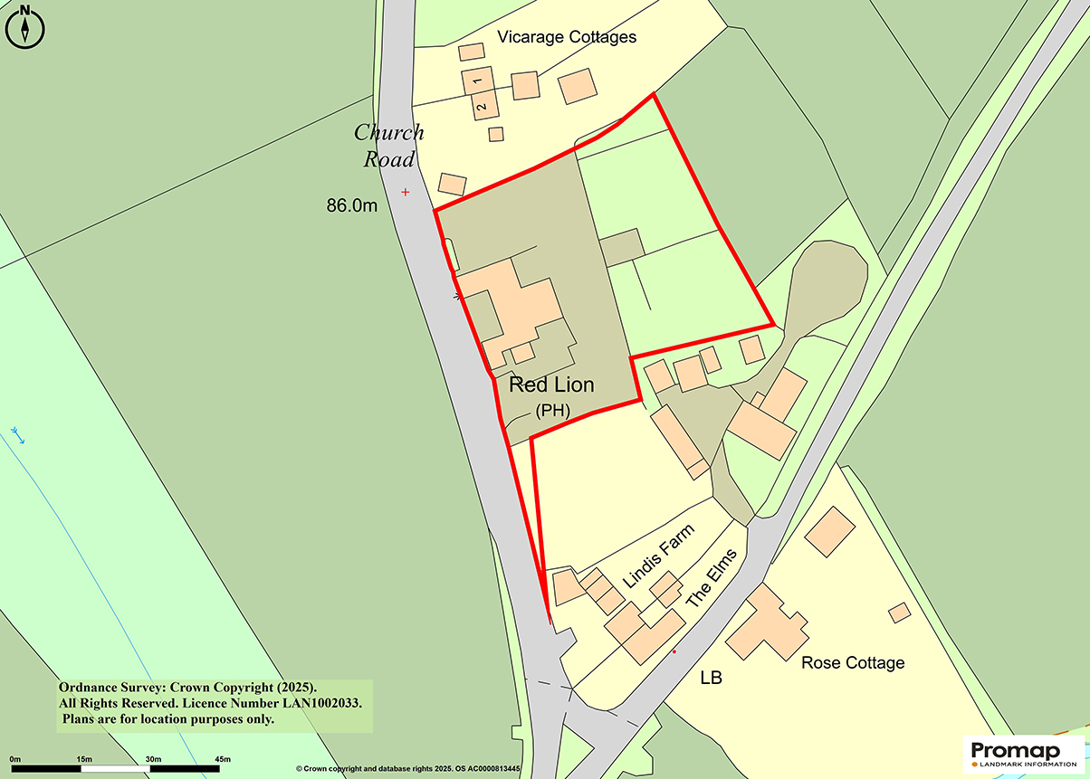 Lot: 102 - PUBLIC HOUSE - Plan showing location
