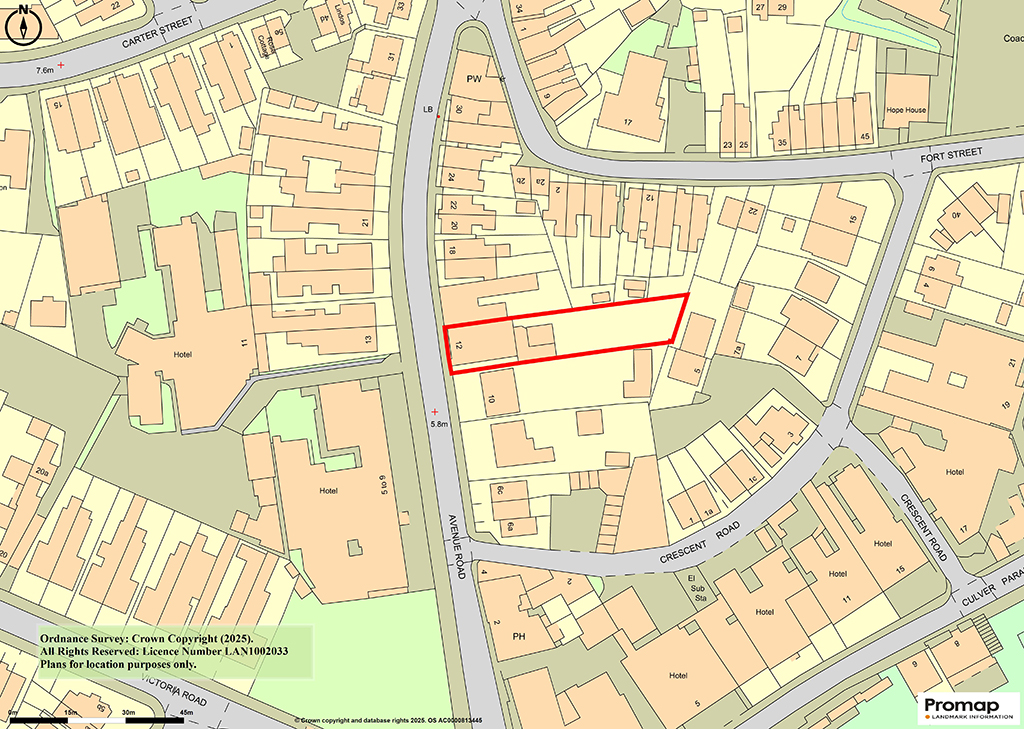 Lot: 88 - FREEHOLD MIXED COMMERCIAL AND RESIDENTIAL INVESTMENT - Location plan