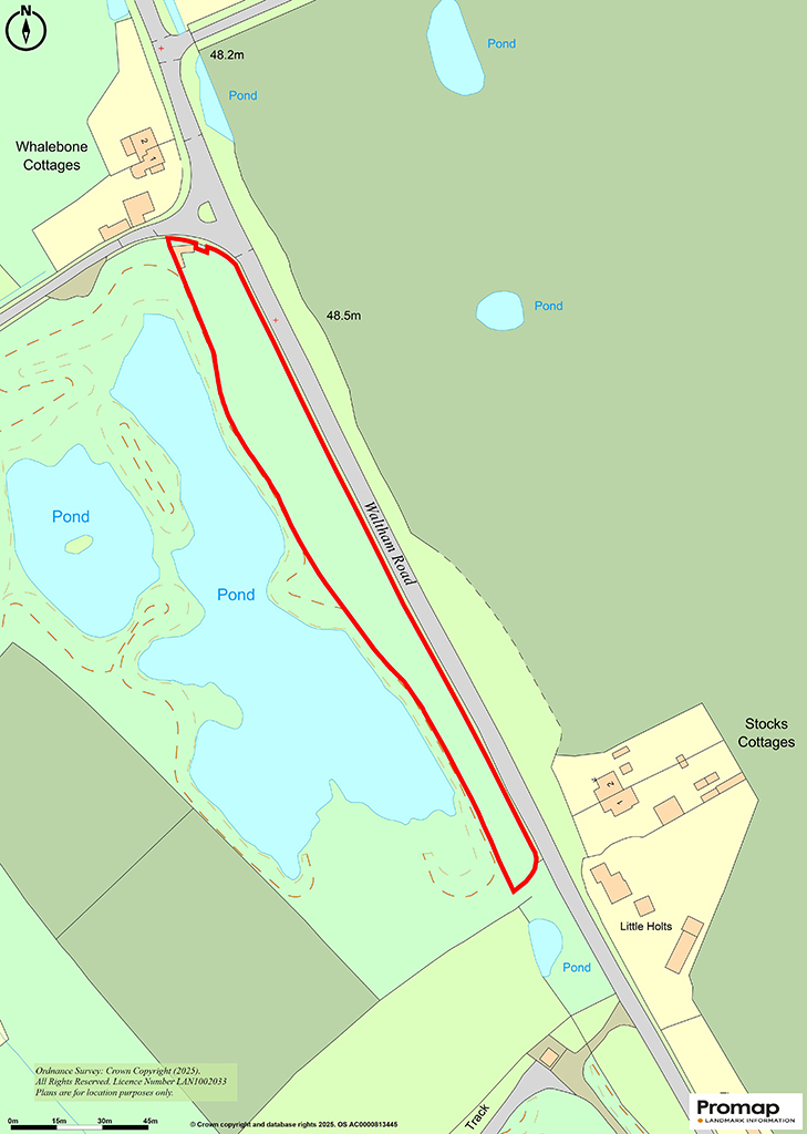 Lot: 39 - PARCEL OF LAND FRONTING WALTHAM ROAD - 