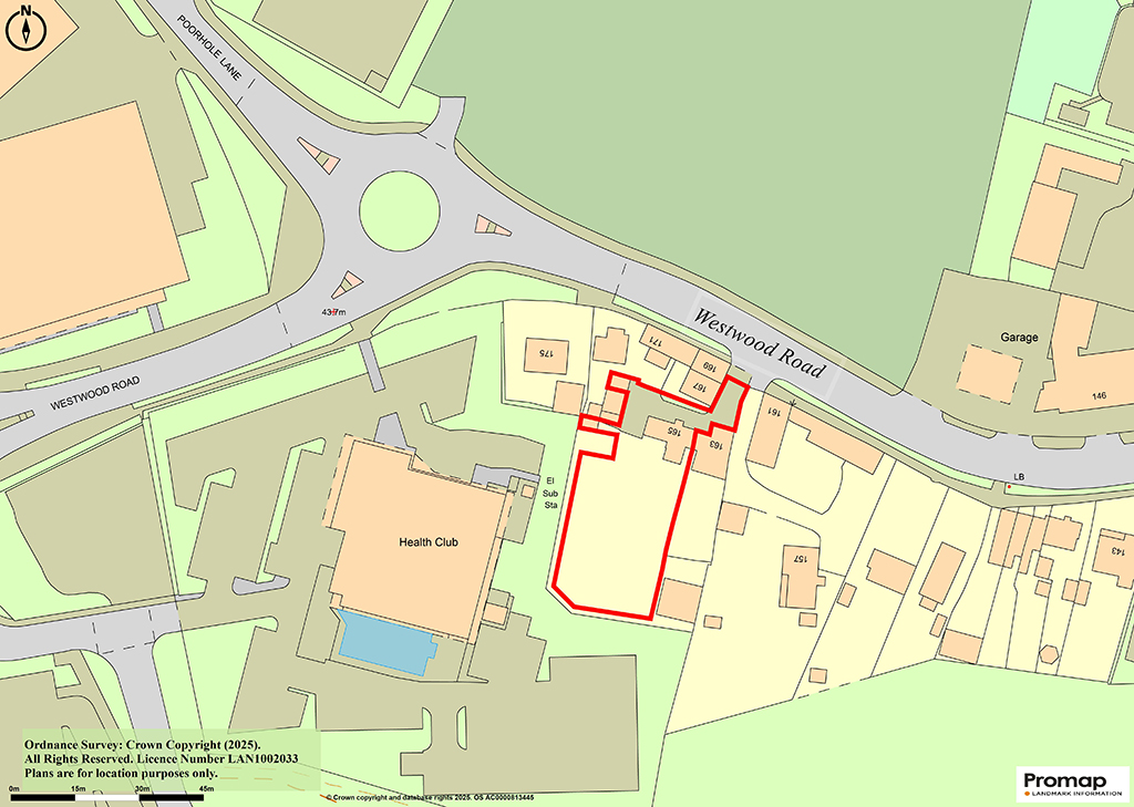 Lot: 54 - SITE WITH PLANNING FOR THREE DETACHED HOUSES -