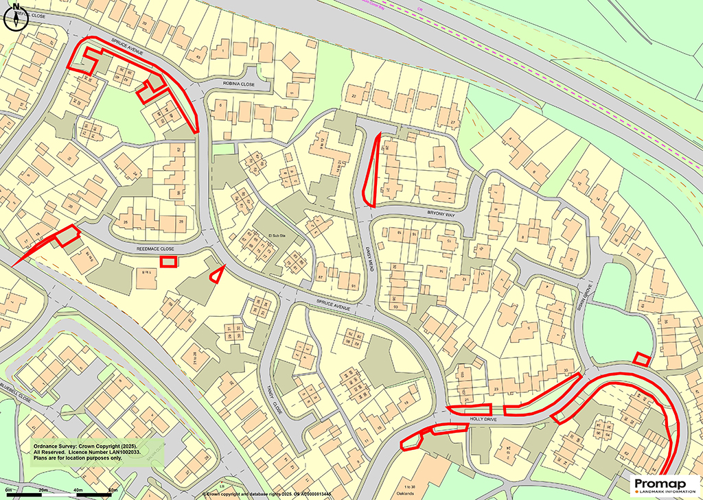 Lot: 36 - FREEHOLD PARCELS OF LAND, ACCESSWAYS AND PARKING AREAS -