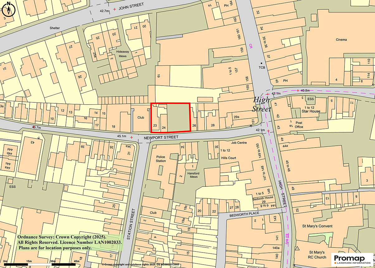 Lot: 80 - FREEHOLD TOWN CENTRE HOUSE COMMERCIAL INVESTMENT AND CAR PARK -
