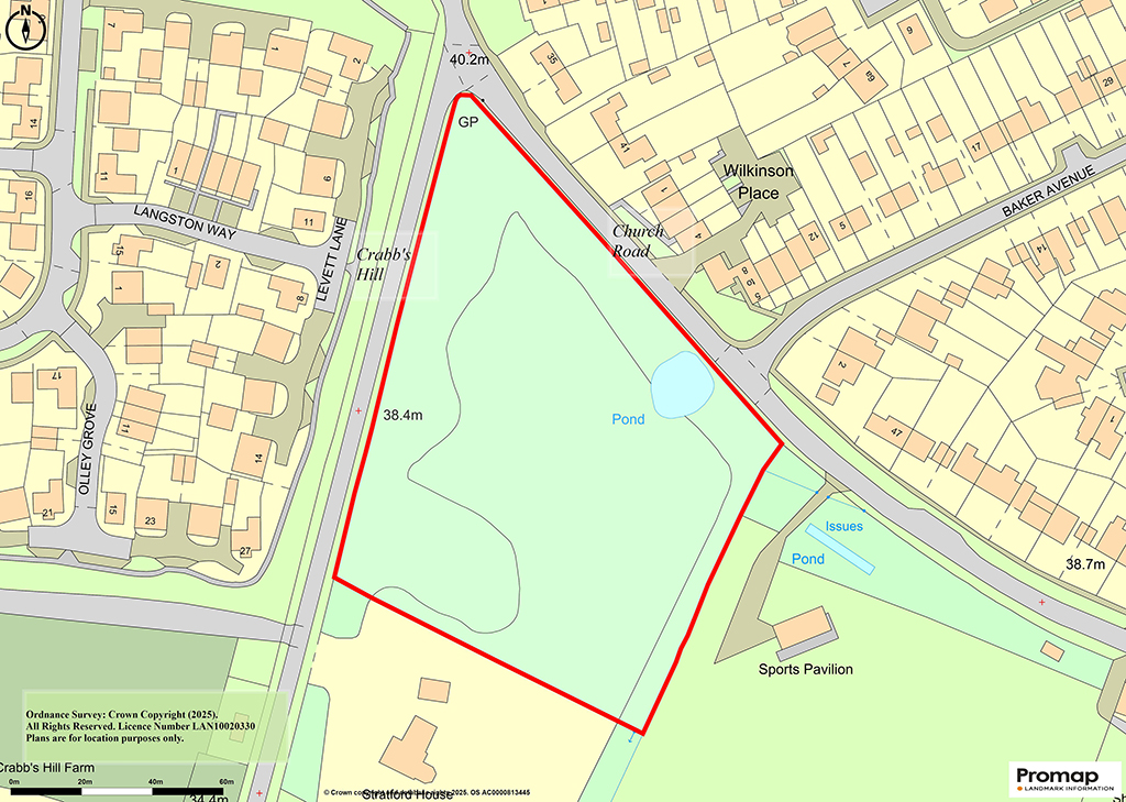 Lot: 45 - APPROX THREE ACRES OF FREEHOLD LAND -