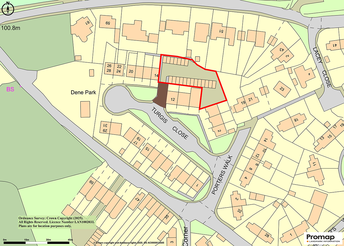 Lot: 4 - COMPOUND OF TWENTY GARAGES AND LAND IN NEED OF REFURBISHMENT TOGETHER WITH AN AREA OF AMENITY LAND -