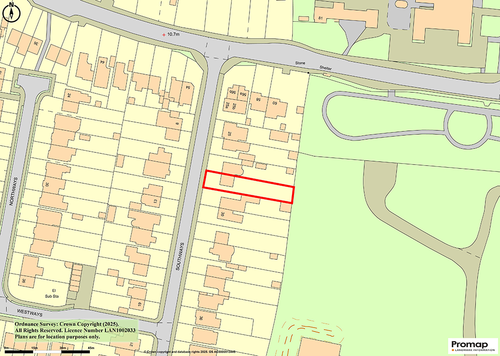Lot: 124 - THREE-BEDROOM SEMI-DETACHED HOUSE - Location plan