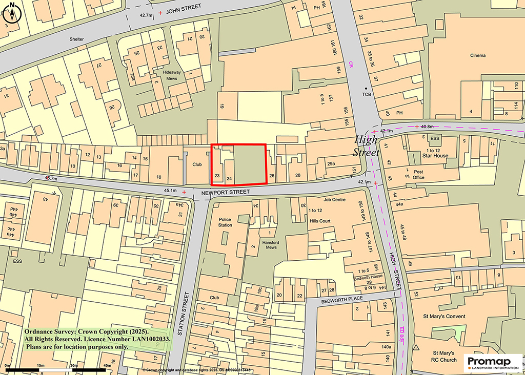 Lot: 110 - FREEHOLD TOWN CENTRE HOUSE COMMERCIAL INVESTMENT AND CAR PARK - 