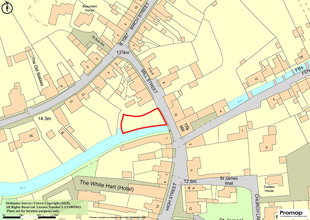 Lot: 75 - FREEHOLD PLOT OF LAND IN SUFFOLK VILLAGE -