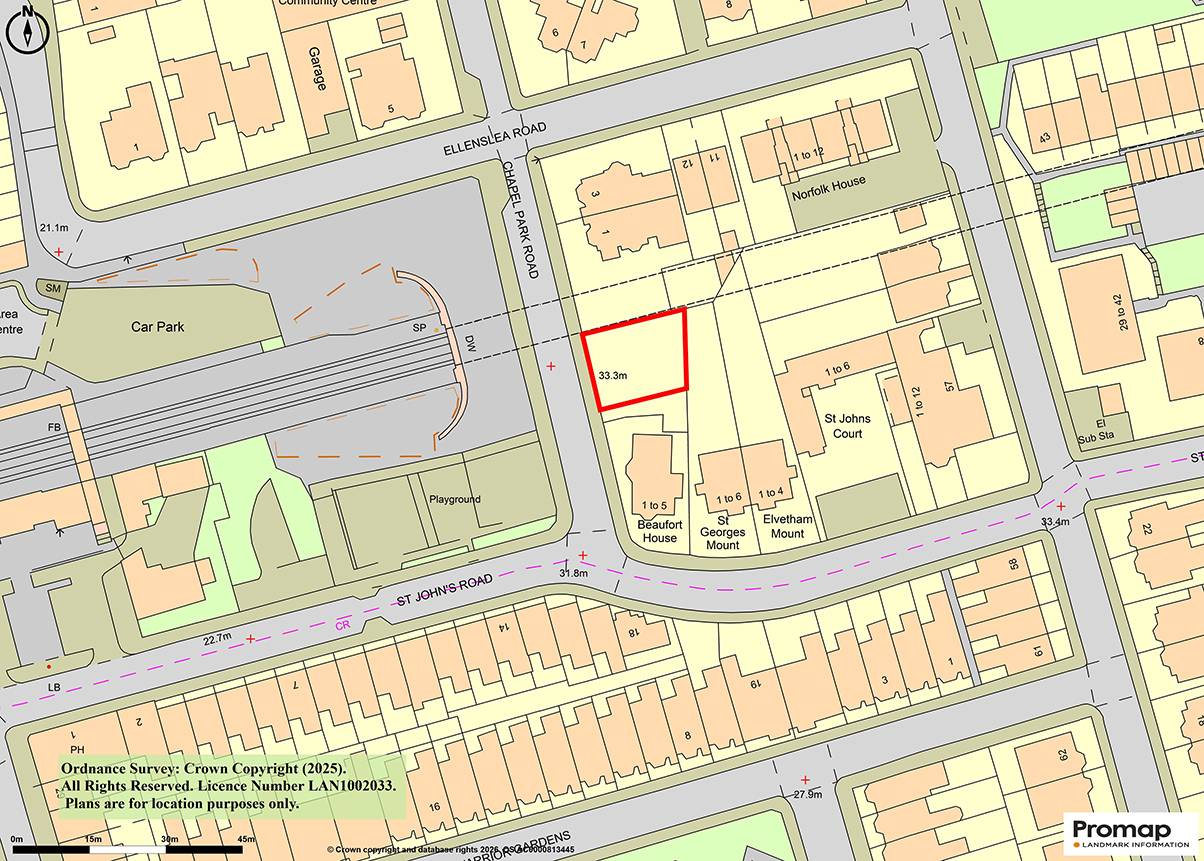 Lot: 84 - LAND WITH PLANNING FOR TWO SEMI-DETACHED THREE STOREY DWELLINGS - 