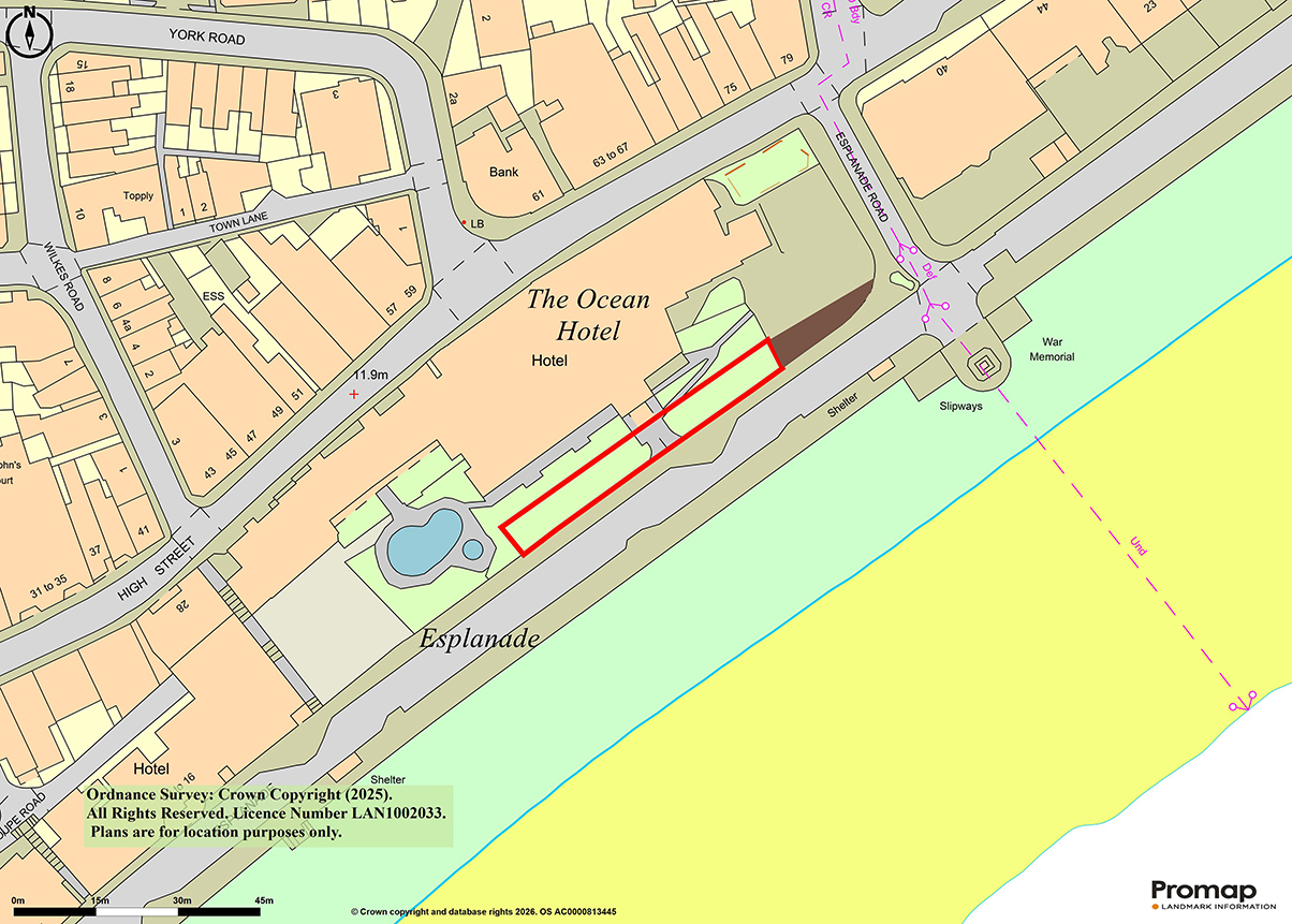 Lot: 22 - SEAFRONT LAND WITH POTENTIAL - 