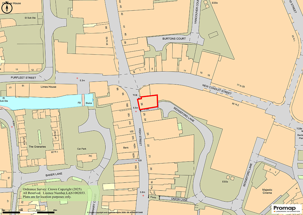 Lot: 73 - VACANT UPPER FLOOR WITH POTENTIAL IN HIGH STREET LOCATION - 