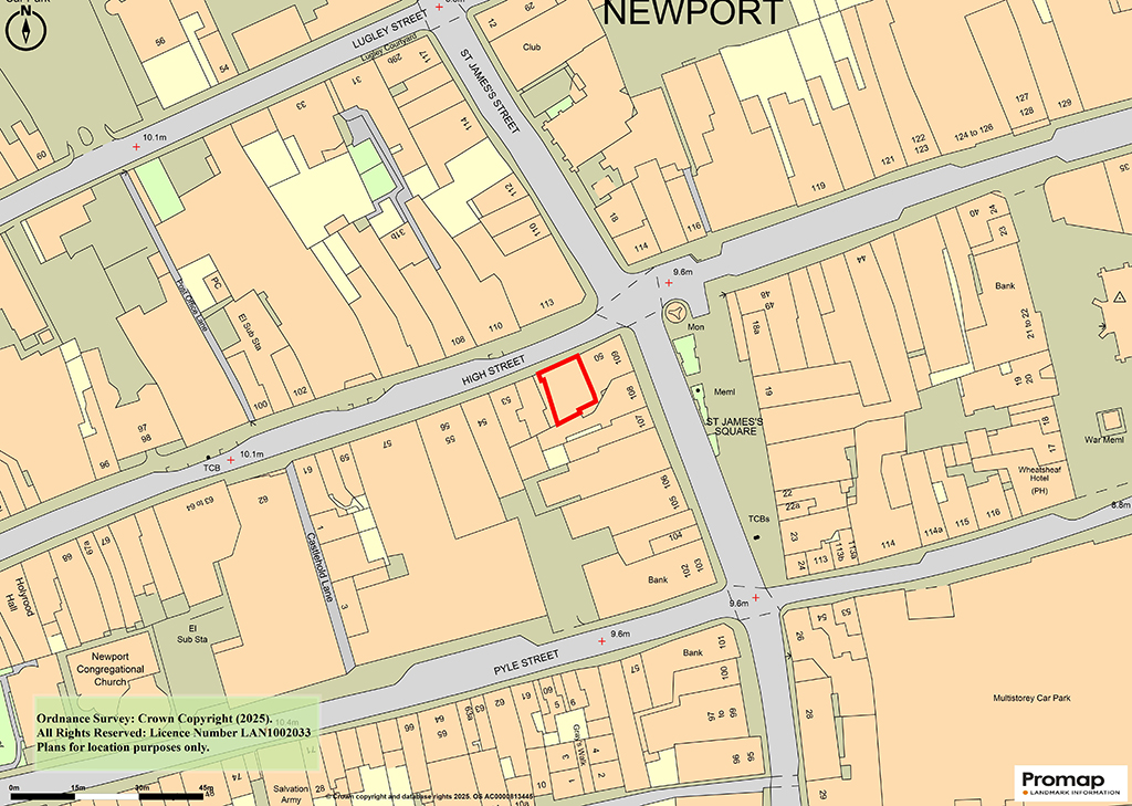 Lot: 82 - PAIR OF FREEHOLD TOWN CENTRE SHOPS WITH PLANNING FOR THREE RESIDENTIAL FLATS OVER - 