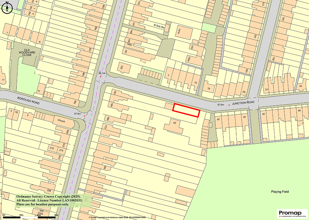 Lot: 34 - LAND WITH PLANNING FOR DETACHED BUNGALOW - 