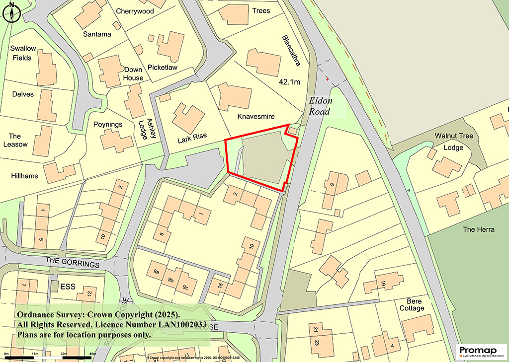 Lot: 92 - DEVELOPMENT SITE WITH CONSENT FOR A PAIR OF SEMI-DETACHED HOUSES - 