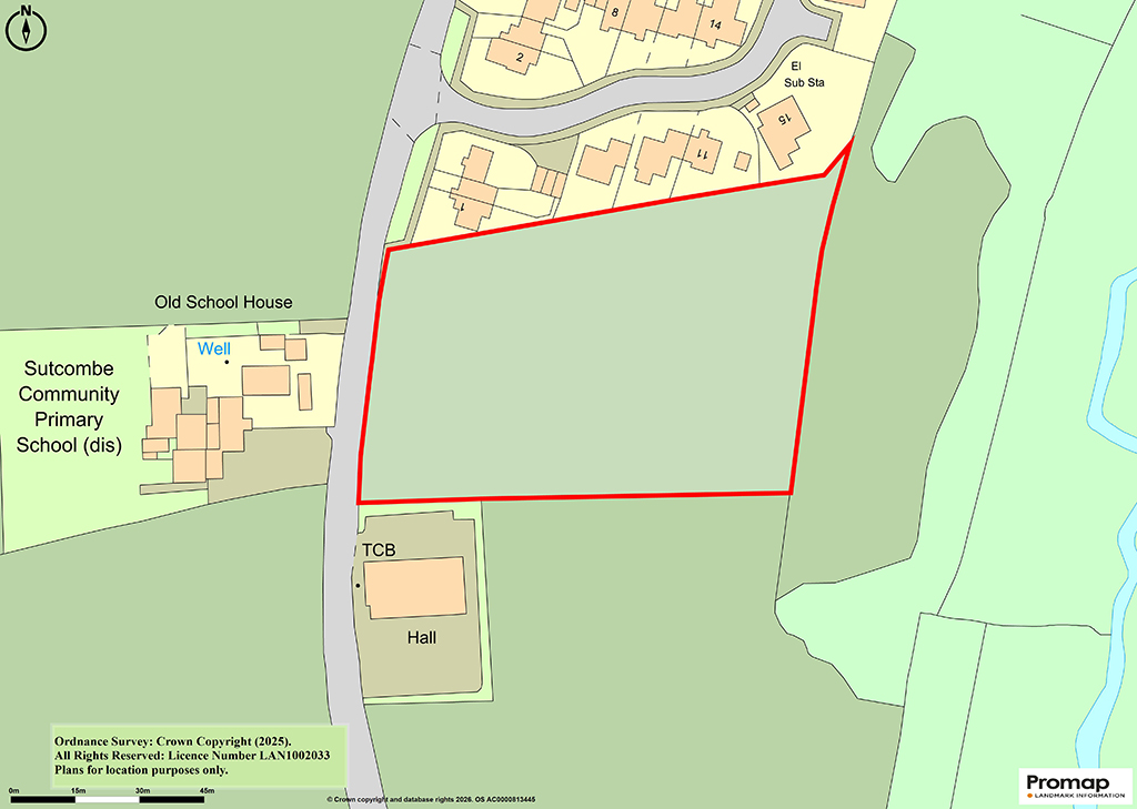 Lot: 90 - LAND WITH PLANNING FOR TWELVE DWELLINGS - 