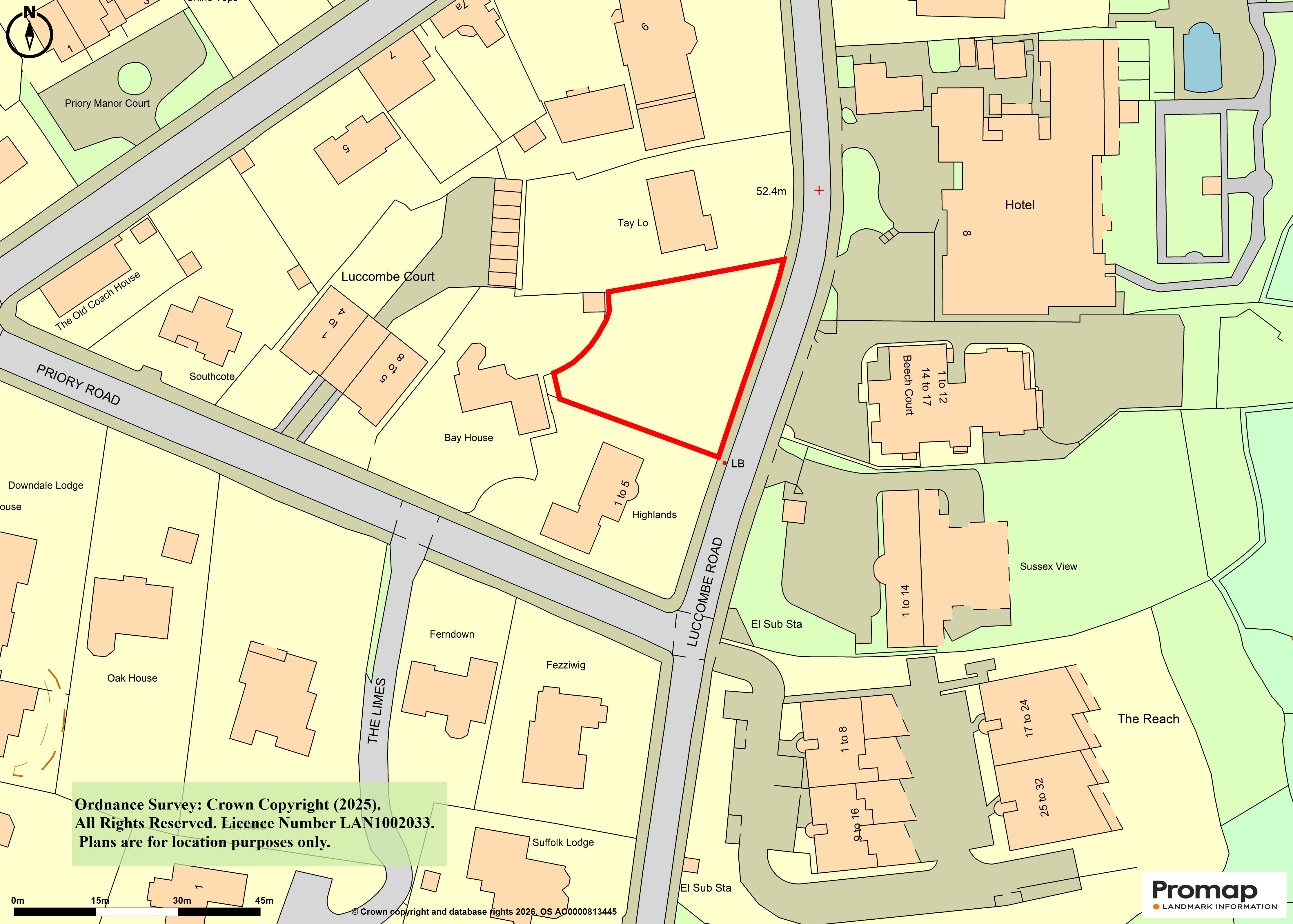Lot: 57 - FREEHOLD DEVELOPMENT SITE WITH PLANNING FOR TWO DETACHED HOMES - 