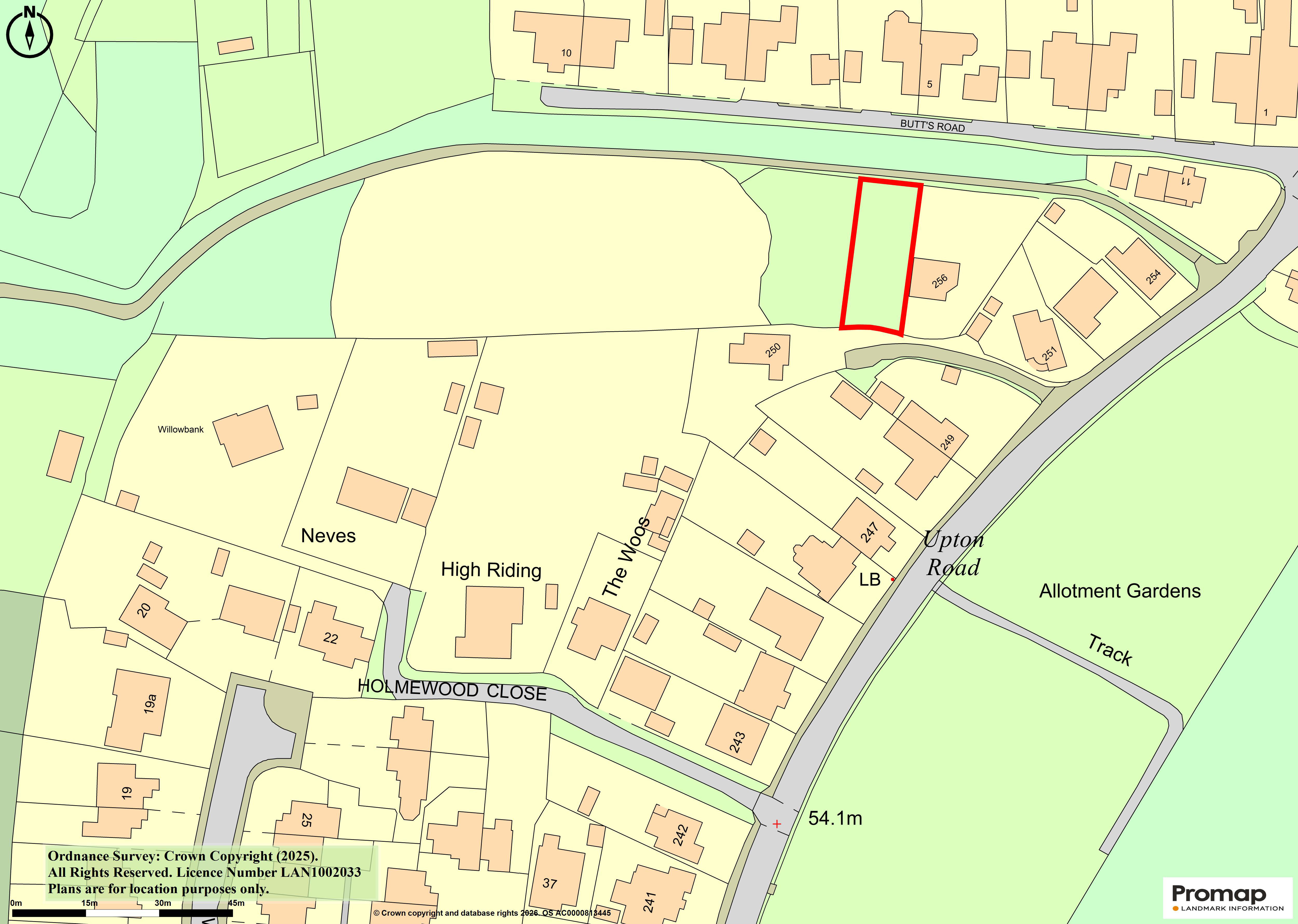 Lot: 104 - LAND WITH LAPSED PLANNING - 