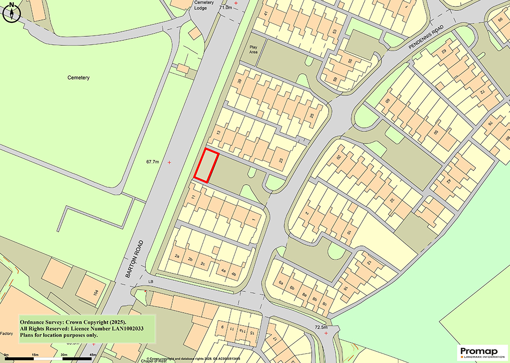 Lot: 72 - FREEHOLD LAND -