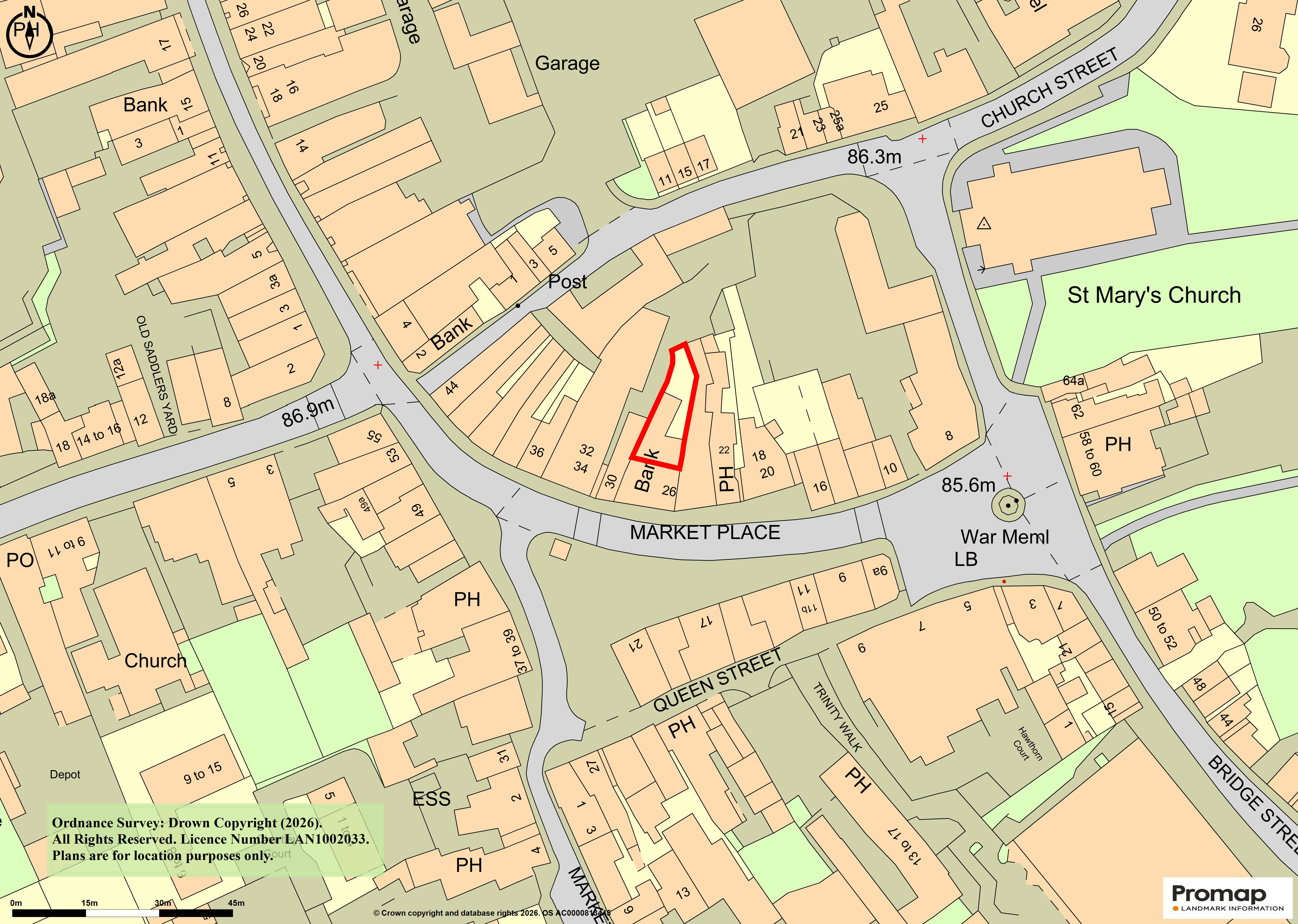 Lot: 14 - VACANT TOWN CENTRE COMMERCIAL PREMISES AND YARD WITH POTENTIAL -