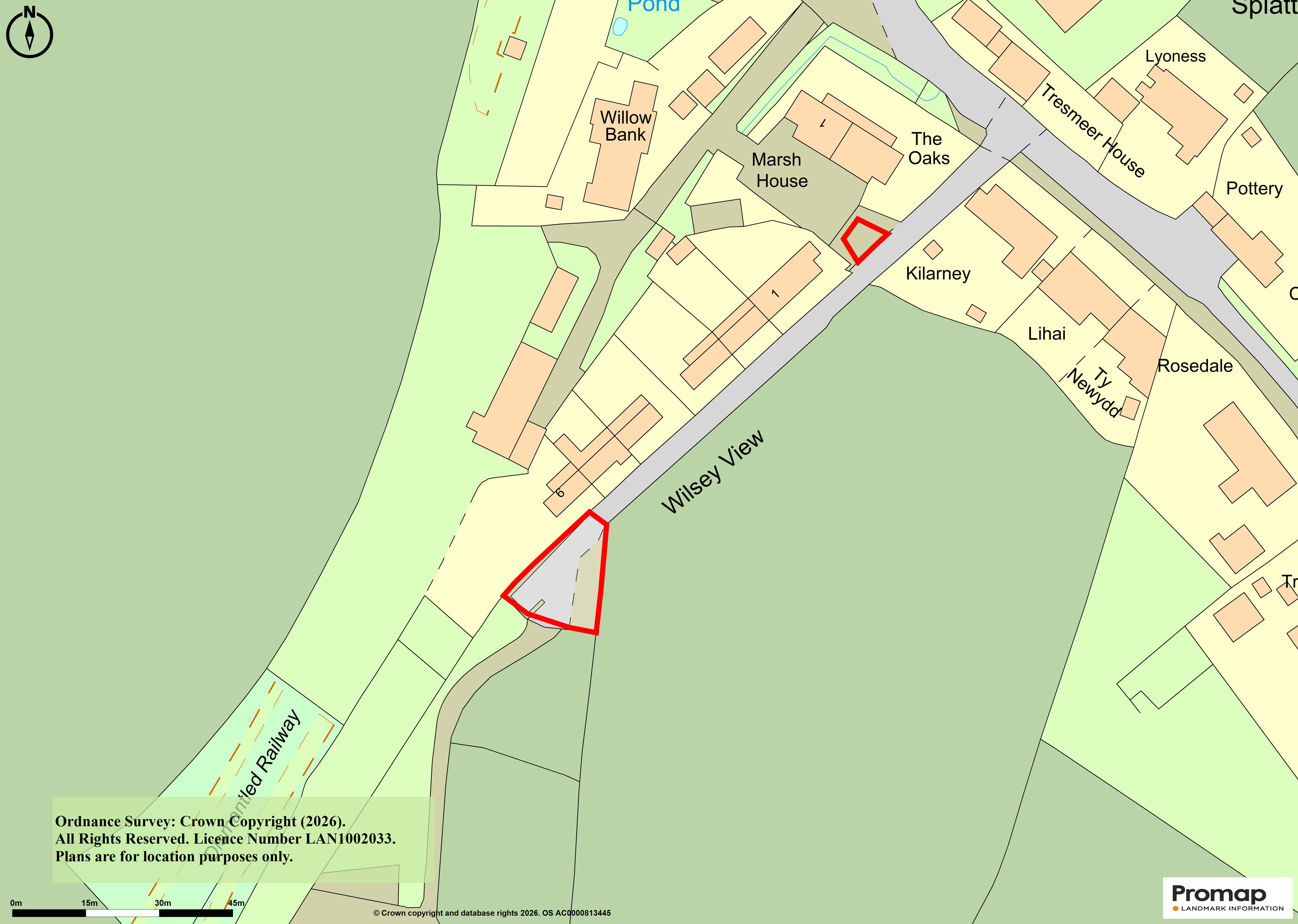 Lot: 41 - TWO FREEHOLD PARCELS OF LAND -