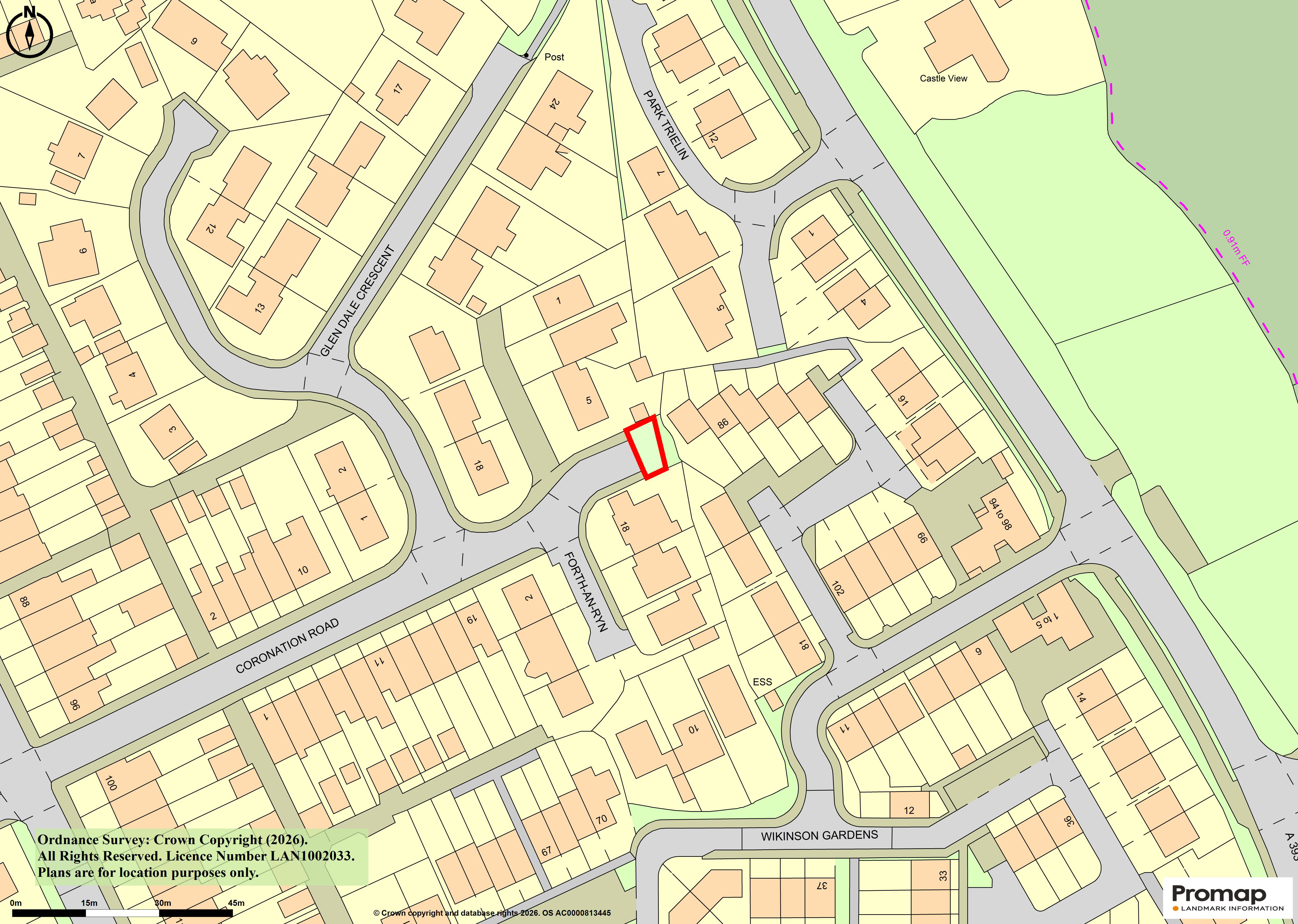 Lot: 92 - PARCEL OF LAND -