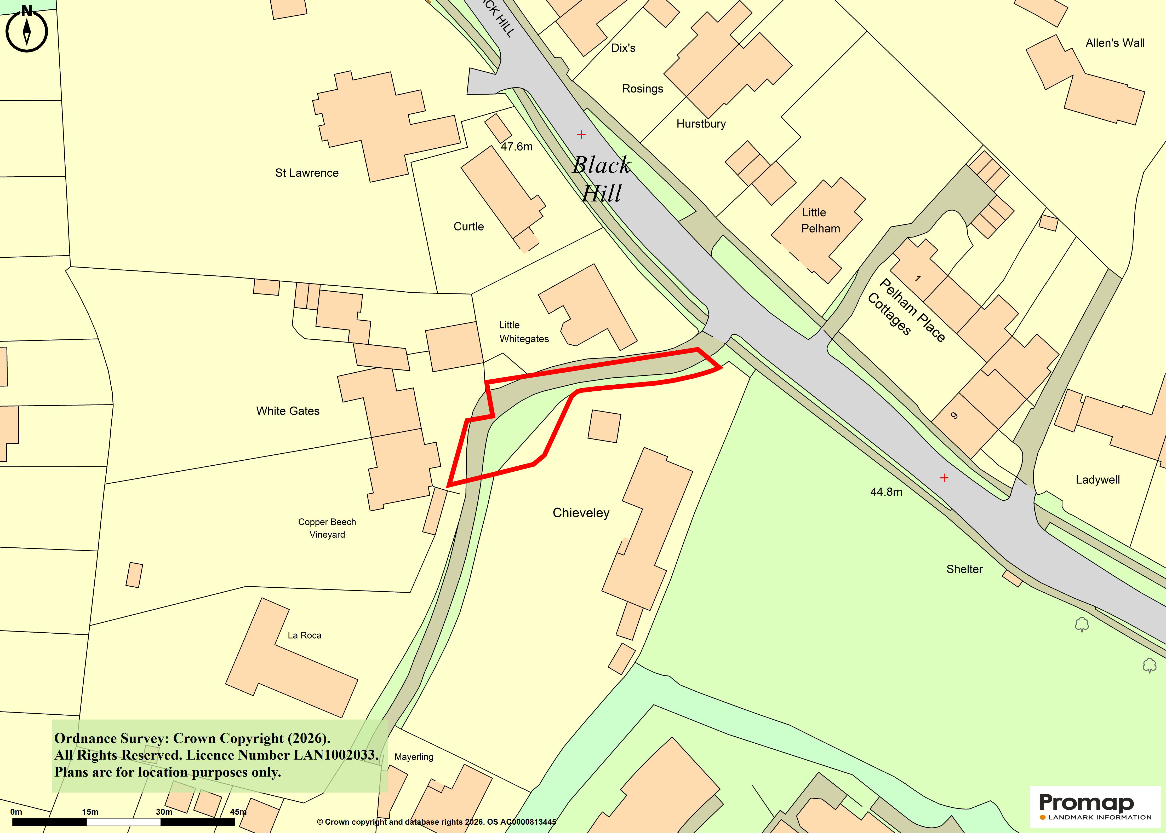 Lot: 20 - DRIVEWAY AND LAND WITH PARKING AND ACCESS -