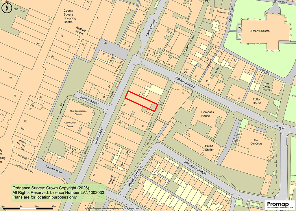 Lot: 66 - COMMERCIAL INVESTMENT AND UPPER PARTS WITH PRIOR APPROVAL FOR TWO, TWO-BEDROOM FLATS -