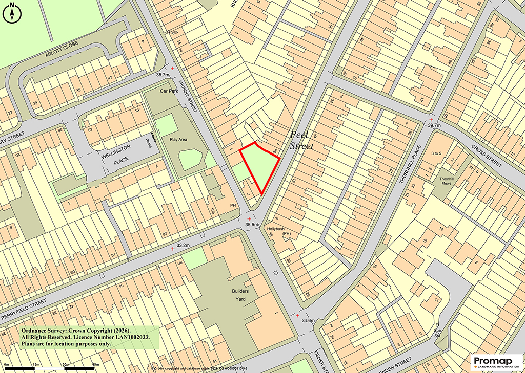 Lot: 3 - LAND WITH PLANNING FOR THREE HOUSES -