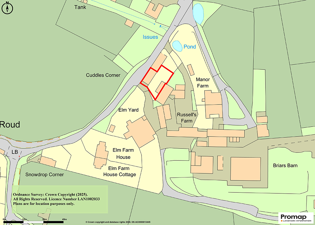 Lot: 82 - LAND AND TWO BARNS WITH CONSENT FOR RESIDENTIAL CONVERSION -