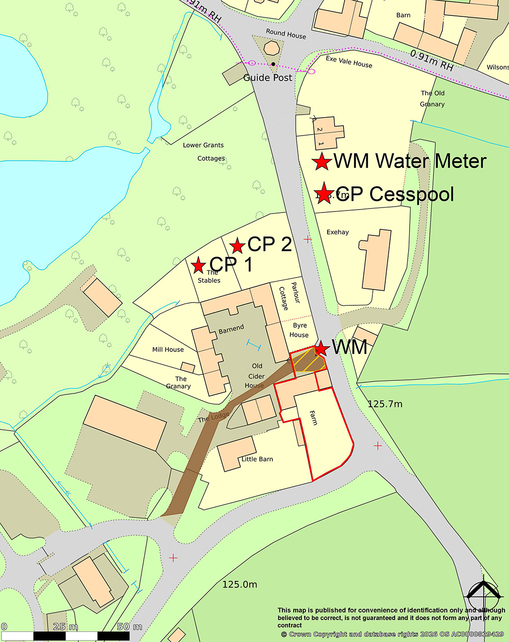 Lot: 122 - SUBSTANTIAL THREE-BEDROOM FARMHOUSE SITUATED WITHIN HIGHER GRANTS FARM - Proposed Sale Plan