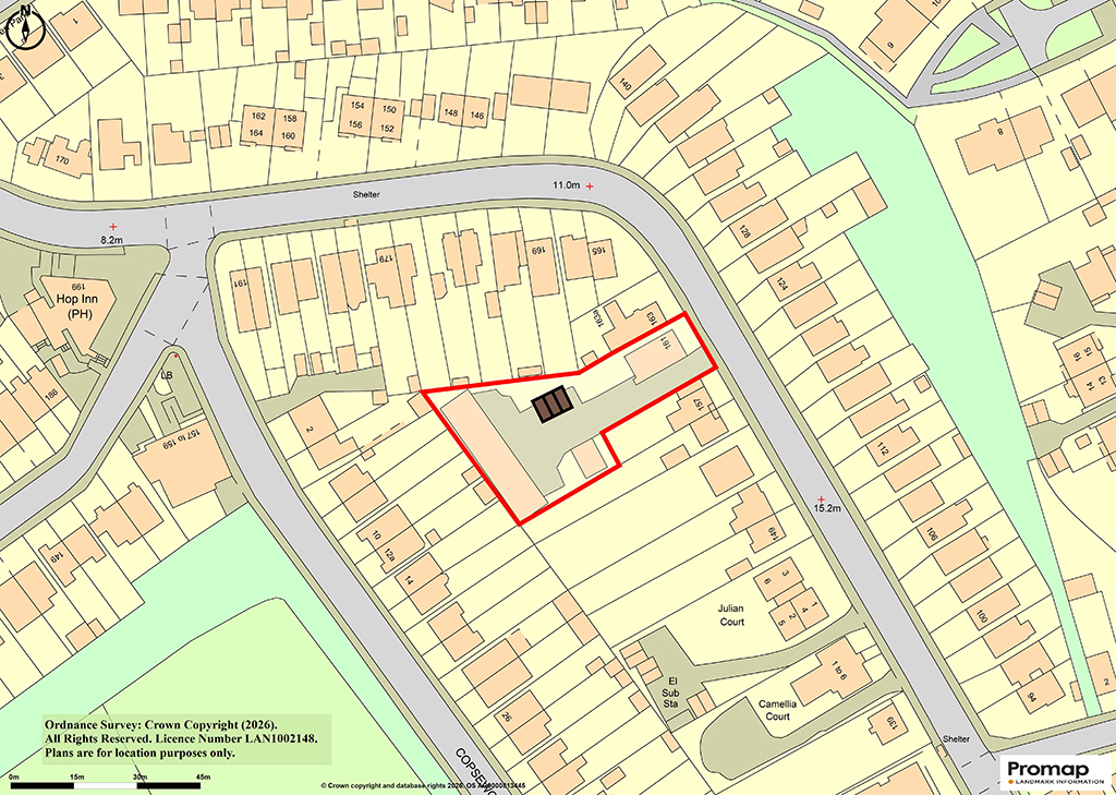 Lot: 48 - FORMER FUNERAL DIRECTORS WITH FLAT ABOVE AND LAND TO THE REAR - 
