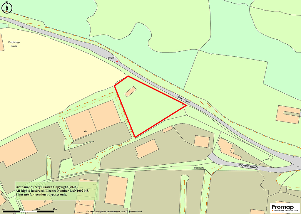 Lot: 65 - LAND WITH PLANNING FOR TWO DETACHED FOUR-BEDROOM HOUSES - 