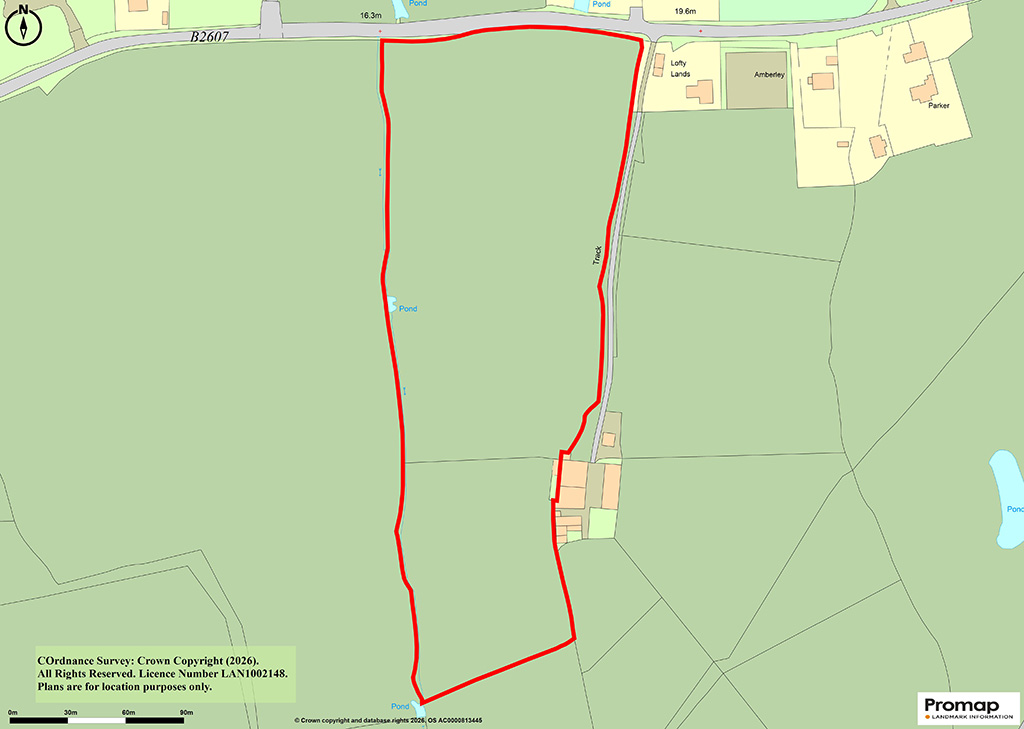 Lot: 85 - FREEHOLD LAND EXTENDING TO ALMOST 8.5 ACRES -