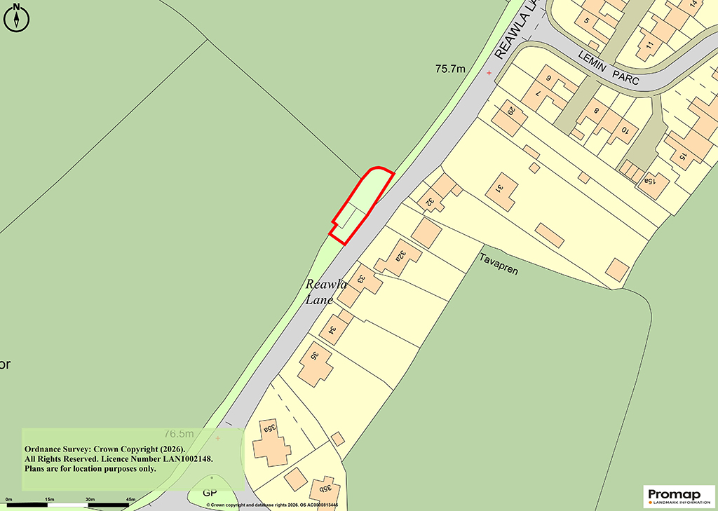 Lot: 34 - PARCEL OF LAND WITH DERELICT BARN -