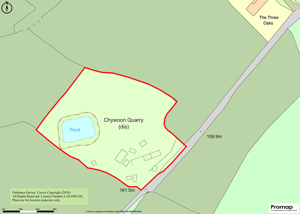 Lot: 35 - FORMER QUARRY WITH DILAPIDATED BUILDINGS ON SITE -
