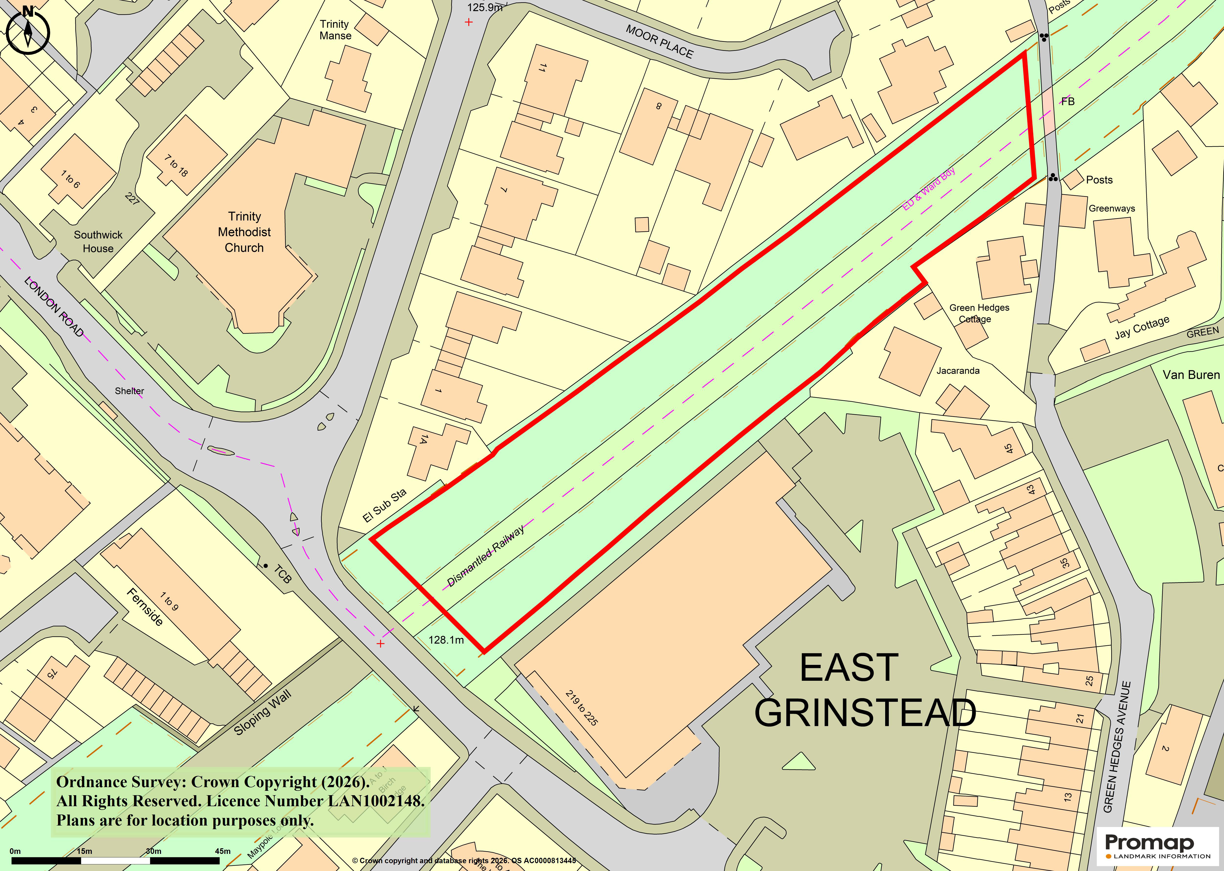 Lot: 38 - 1.6 ACRES OF FORMER RAILWAY LAND WITH POTENTIAL -