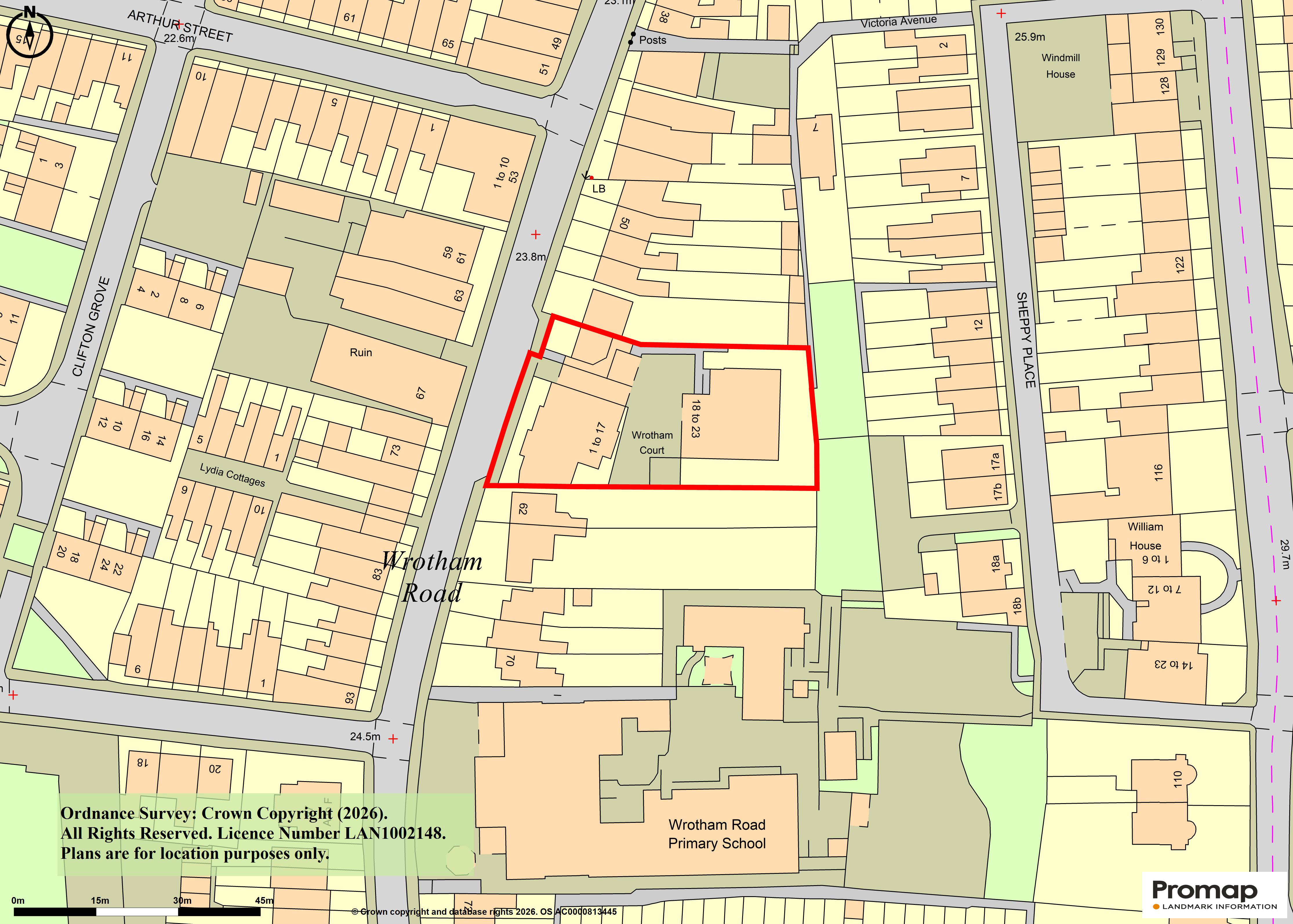 Lot: 25 - OUTSTANDING INVESTMENT - SUBSTANTIAL FREEHOLD MODERN PURPOSE-BUILT DEVELOPMENT OF 23 FLATS IN TWO BLOCKS -