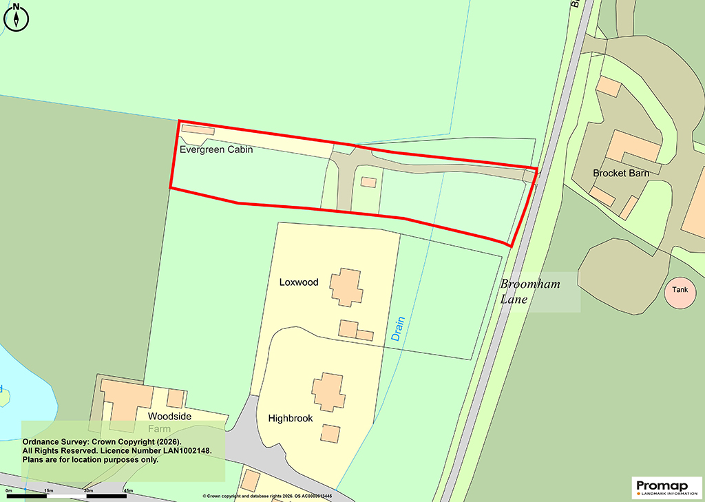 Lot: 188 - APPROX. ONE ACRE OF LAND IN SEMI-RURAL LOCATION WITH UNIQUE HOLIDAY RENTAL -