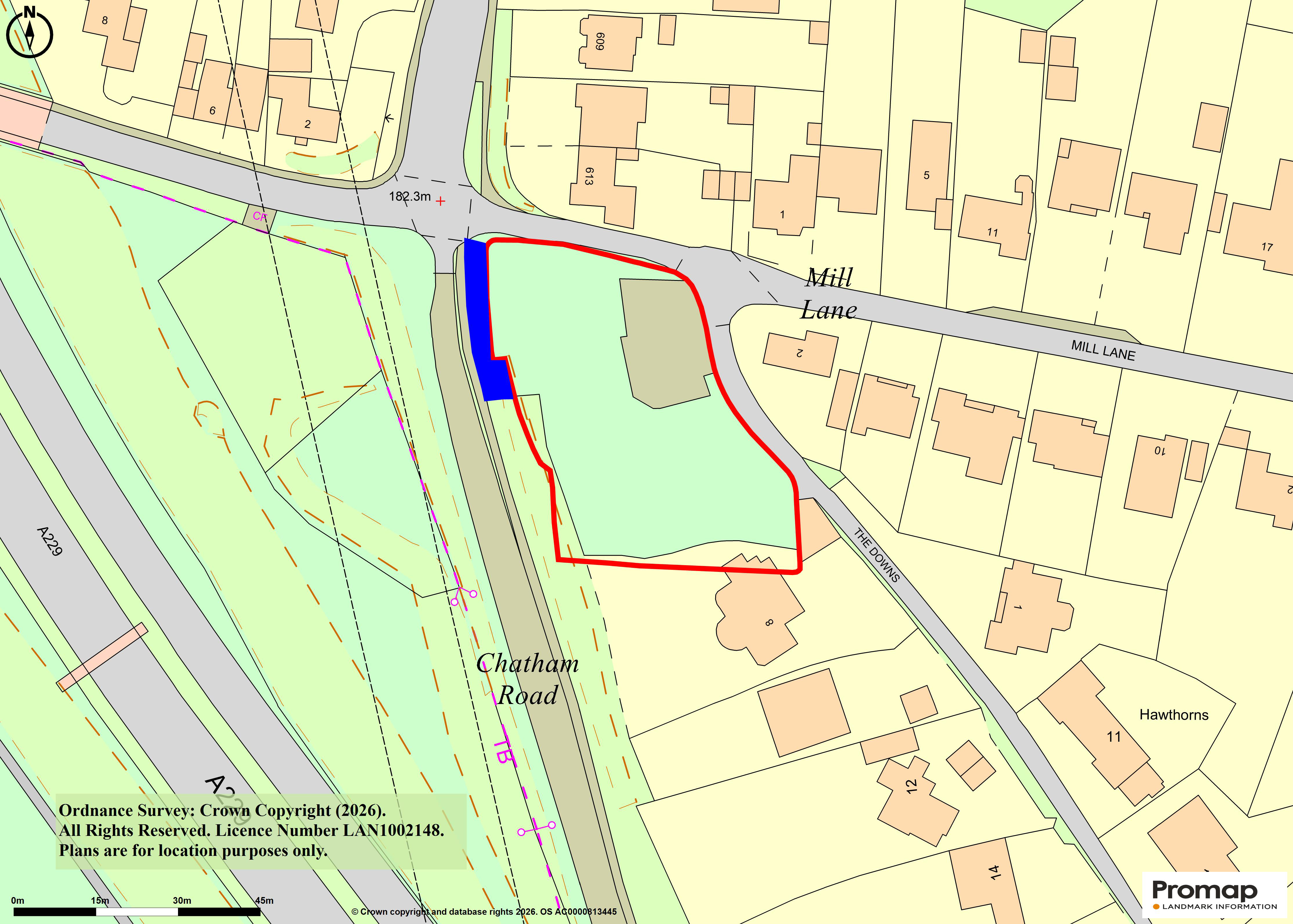 Lot: 47028 - VALUABLE RESIDENTIAL SITE FOR SEVEN NEW HOMES - 
